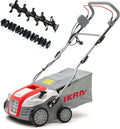 IKRA, Vertikutierer, 2000 W, 40 cm, Grau/Weiss, Elektro Rasenlüfter IEVL 2000, Arbeitsbreite