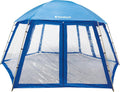 STEINBACH, Abdeckungen, 500 x 433 x 250 cm, 400 cm, Blau/Grau, Pooldach, 036420, Für Pools bis Ø, Sonnenschutz