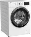 Beko, Waschmaschine, 8 kg, Grau/Weiss, WYA81643LE1 / weisses LC-Display mit Startzeitvorwahl 0-24