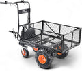 SuperHandy, Handwagen, 300 kg, 460 kg, 48 V, Grau/Weiss, Elektro-Schubkarre, Traglast, Zugkraft
