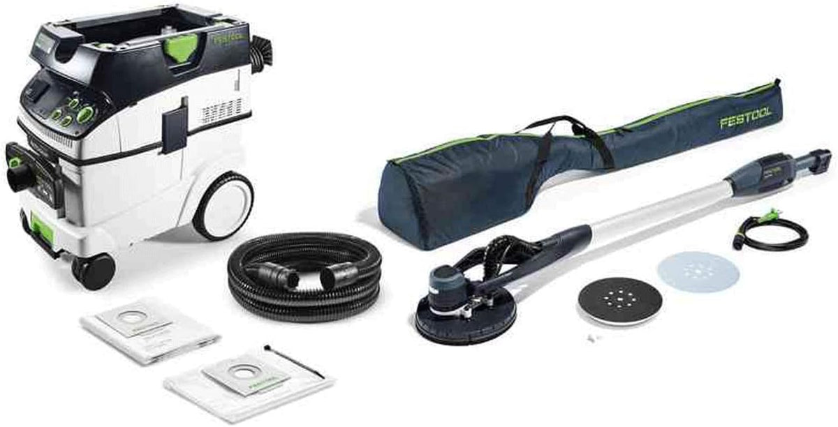 Festool, Bandschleifer, Grau/Weiss, Langhalsschleifer LHS-E 225 / CTM 36-Set PLANEX