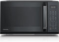 TOSHIBA, Multifunktionale Mikrowellen, 23 Liter, 800 W, Schwarz, Mikrowelle in Spiegel-, Digitale Solo-Mikrowelle mit 11 Leistungsstufen