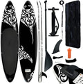 vidaXL, SUP-Board, Schwarz/Grau, Stand-up-Paddle-Board Set Aufblasbar SUP Surfboard mehrere