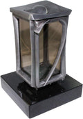 Kunst-Art-Köhl, Laternen, Schwarz, Grablaterne 57170 / 21 aus massiver Bronze oder Aluminium