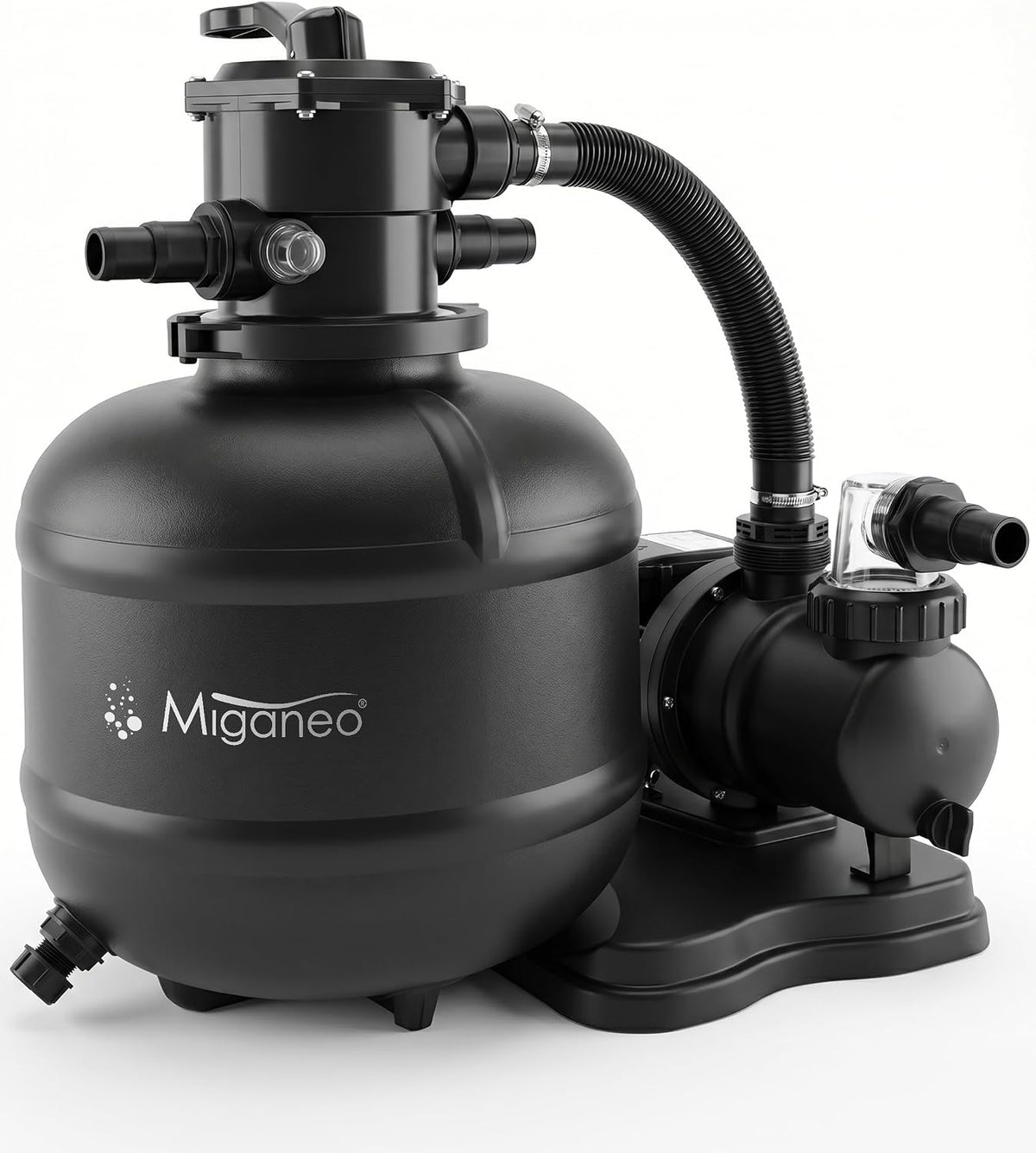 Miganeo, Filter, Schwarz, Sand anlage Dynamic 8000 Pro