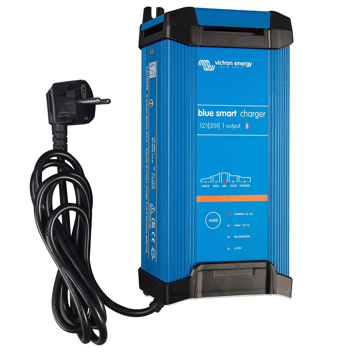 Victron Energy, Ladegeräte, 230 V, 12 V, Blau, Blue Smart Batterie Ladegerät 20A 1 Ausgang CEE 7 / 7