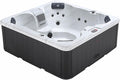 CANADIAN SPA CO., Pools, Gartensaunas & Badewannen mit Sprudelfunktion, 198x198x73 cm, Grau/Weiss