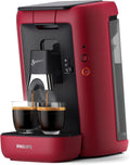 PHILIPS, Kaffeemaschine, Rot, Senseo Maestro Kaffeepadmaschine, 3 Spezialitäten