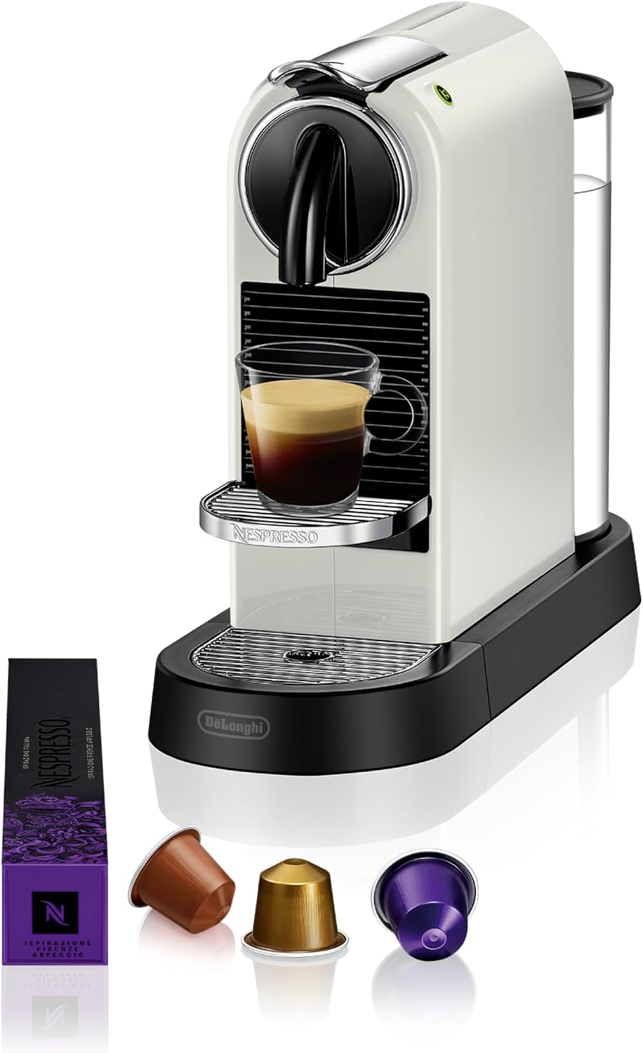 Nespresso, Kaffeemaschine, Weiss, DeLonghi EN 167.W automat Citiz, Farbe