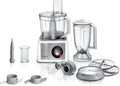 Bosch, Knet- & Rührmaschinen, 1250 W, 3,9 L, 1,5 L, Weiss, Kompakt-Küchenmaschine MultiTalent 8, 45 Funktionen