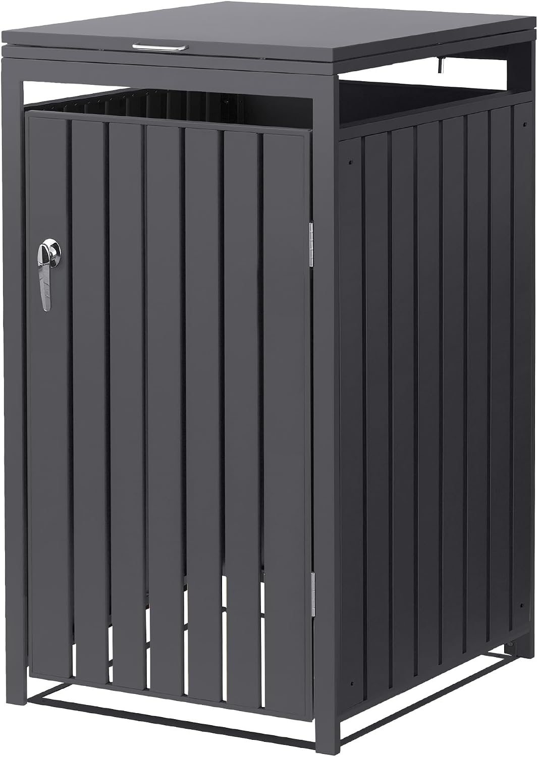 ML DESIGN modern living, Mülltonnenbox, 68x80x120 cm, 240 L, 1 M, Anthrazit