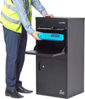 Smart Parcel Box, Wandbriefkästen, Schwarz, Paket XXL - Paketbriefkasten wetterfest