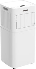 FREEZE., Mobiles Klimagerät, Weiss, seven 7000BTU Mobile Klimaanlage, Monoblock-Klimagerät mit LED-Display & Fernbedienung